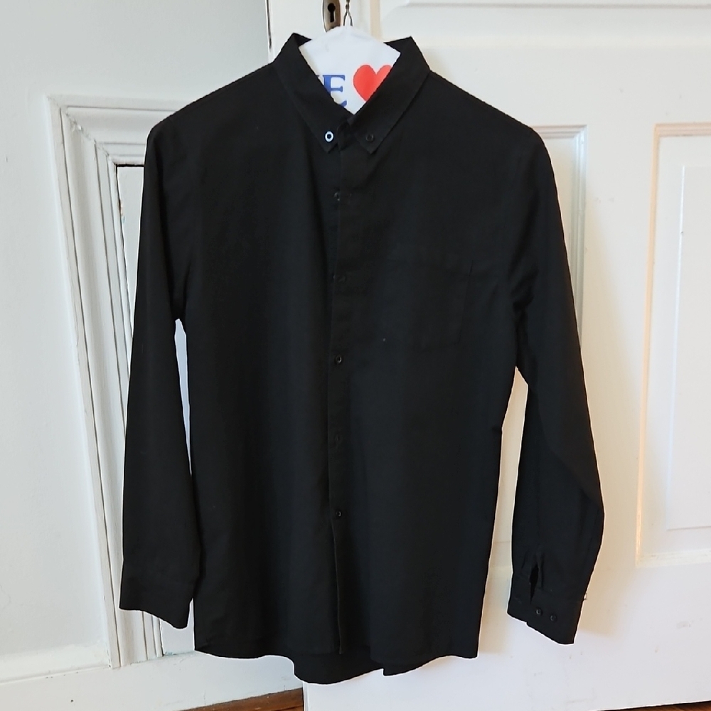 Classic Black Men's Shirt